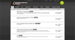 Desktop Screenshot of gramofonovedesky.cz