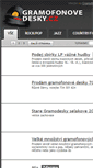 Mobile Screenshot of gramofonovedesky.cz